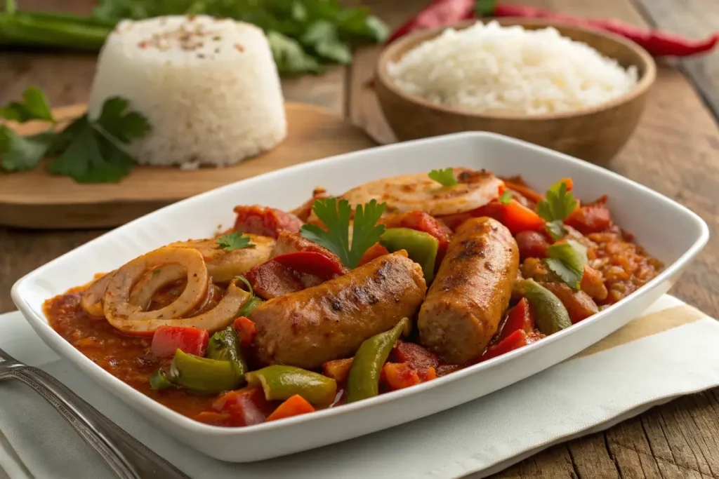Rougail Saucisse Recette