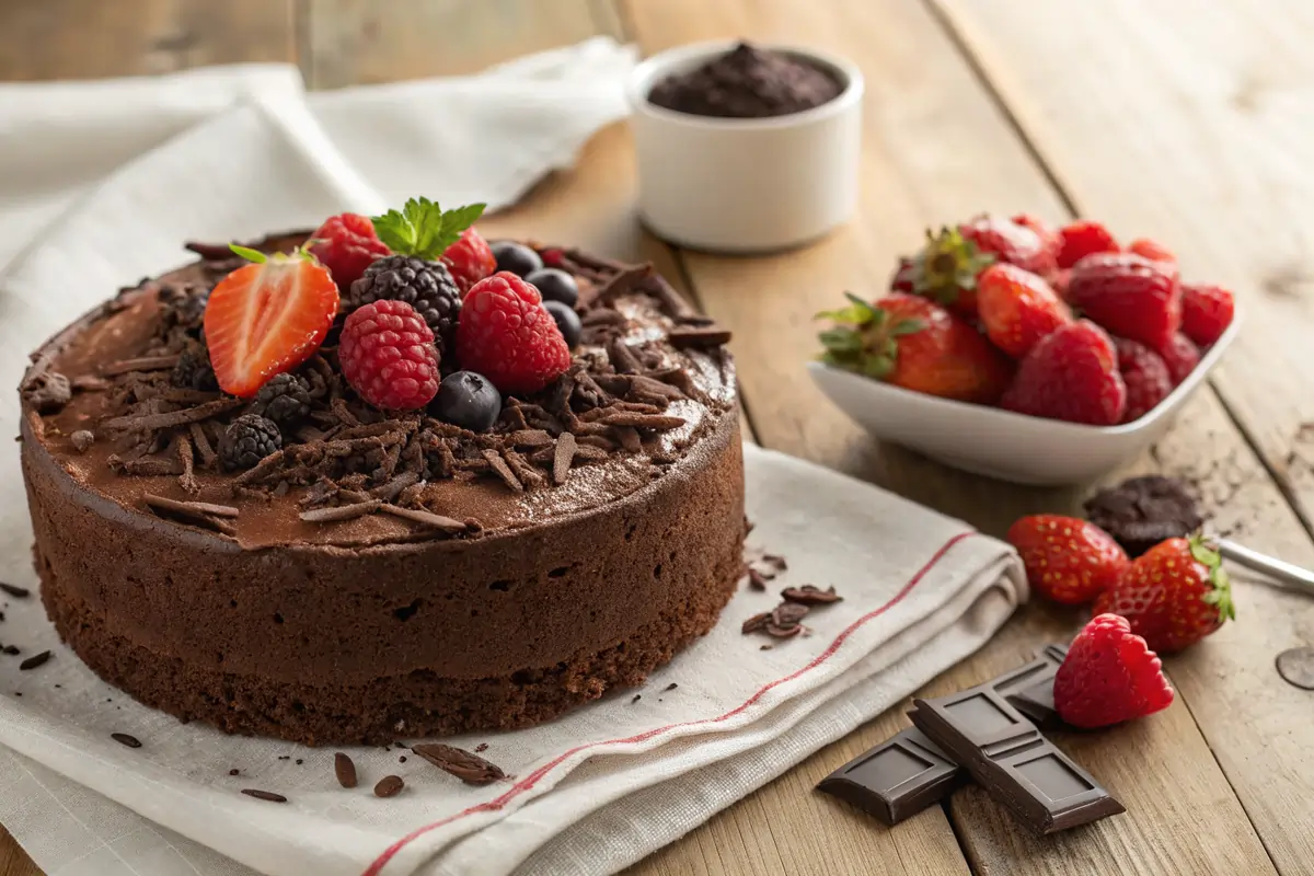 Gâteau au Chocolat Sans Œuf