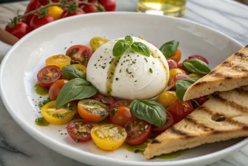 Burrata Recette
