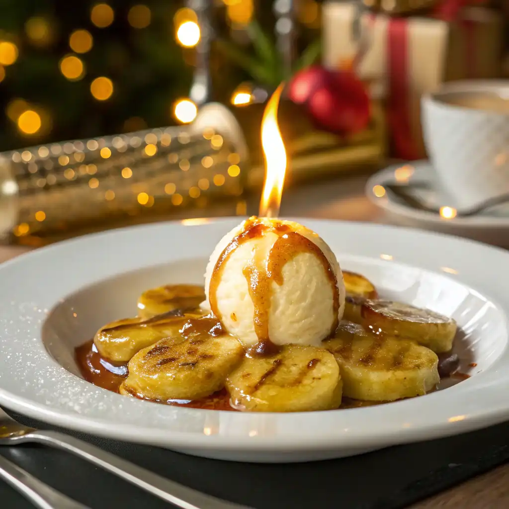bananes flambées